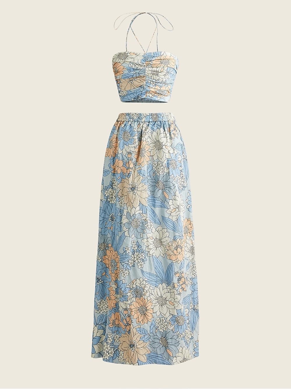 NWOT: J. Crew Collection skirt set in Zinnia Floral (S) - Picture 4 of 9